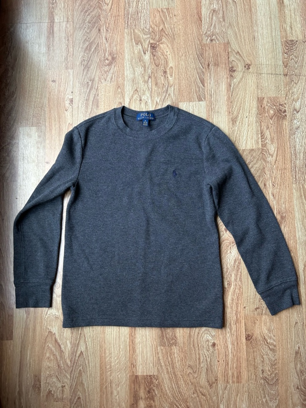 Polo Ralph Lauren Boys Waffle Shirt Size Medium 10/12